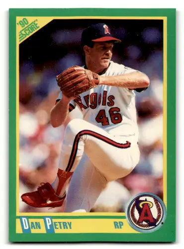 1990 Score #211 Dan Petry NM Near Mint Angels ID:46167 - Baseball Card Single