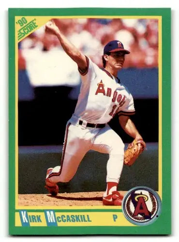 1990 Score #217 Kirk McCaskill ID:46896 - Baseball Card Single