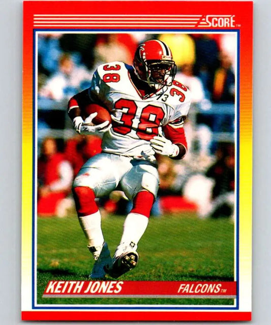 1990 Score #228 Keith Jones NM-MT Atlanta Falcons Football Card