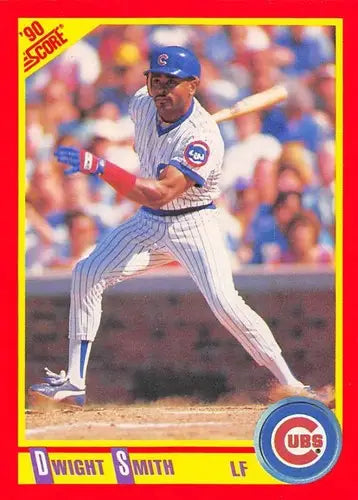 1990 Score #240 Dwight Smith NM-MT Cubs ID:11824 - Baseball Card Single
