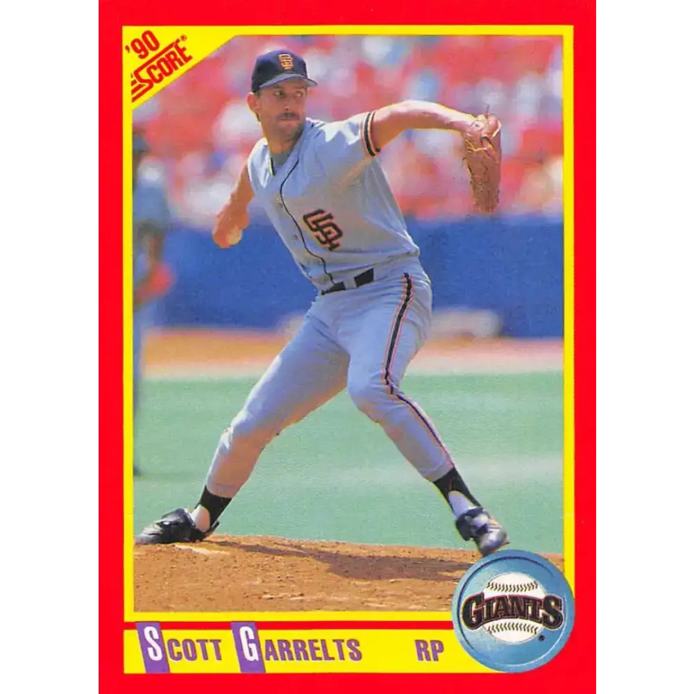 1990 Score #246 Scott Garrelts NM-MT San Francisco Giants Baseball Card - Baseball Card Single