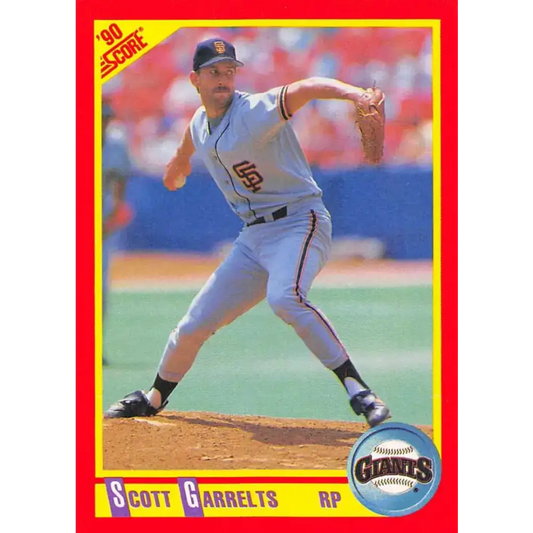 1990 Score #246 Scott Garrelts NM-MT San Francisco Giants Baseball Card - Baseball Card Single