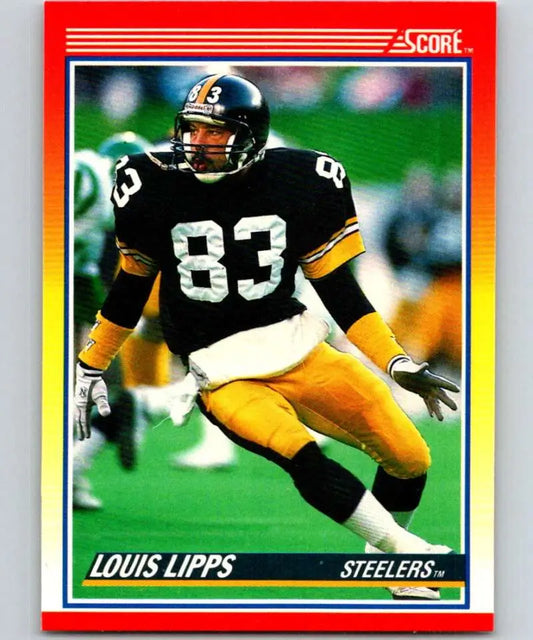 1990 Score #249 Louis Lipps NM-MT Pittsburgh Steelers Football Card