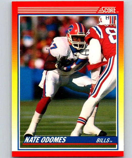 1990 Score #254 Nate Odomes NM-MT RC Rookie Buffalo Bills Football Card - Football Card Single