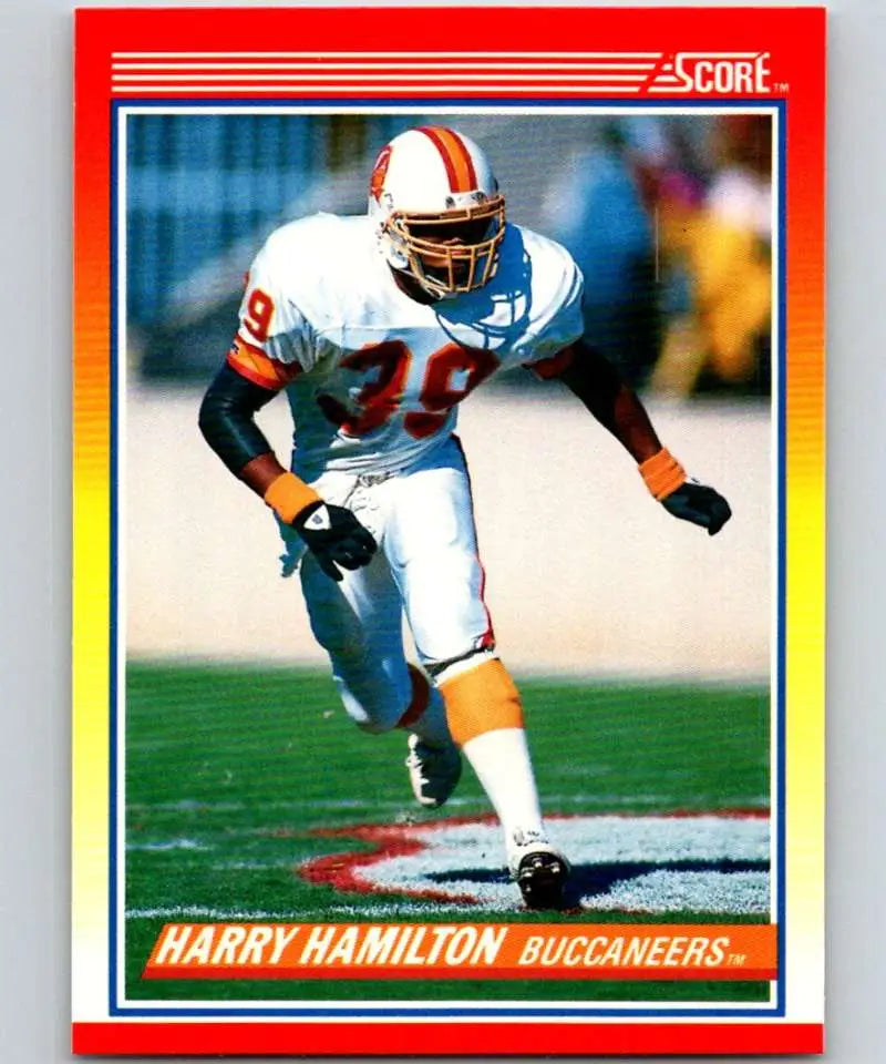 1990 Score #259 Harry Hamilton NM-MT Tampa Bay Buccaneers Football Card - Football Card Single