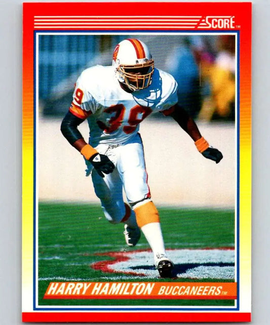 1990 Score #259 Harry Hamilton NM-MT Tampa Bay Buccaneers Football Card
