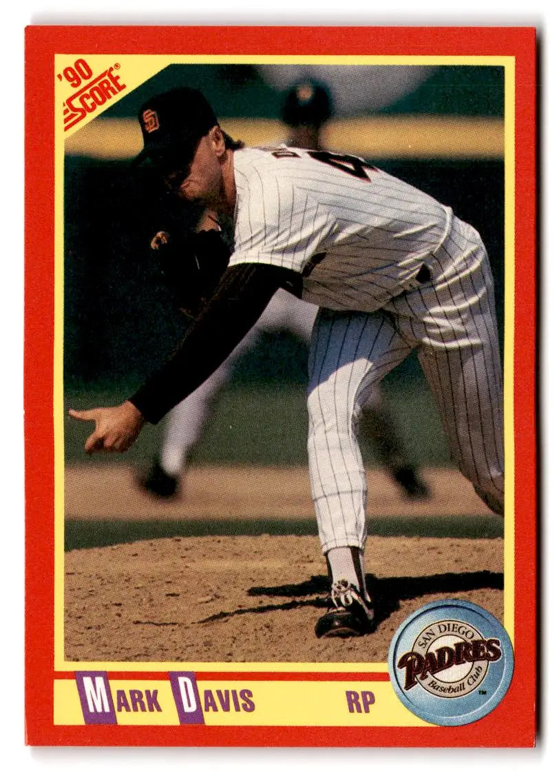 1990 Score #259 Mark Davis - Baseball Card Single