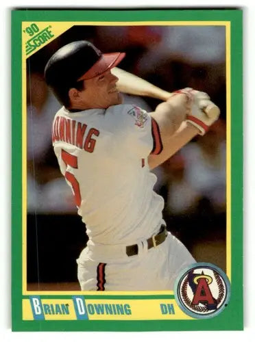 1990 Score #26 Brian Downing California Angels Baseball Cards ID:52823 - Baseball Card Single