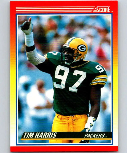 1990 Score #265 Tim Harris NM-MT Green Bay Packers Football Card