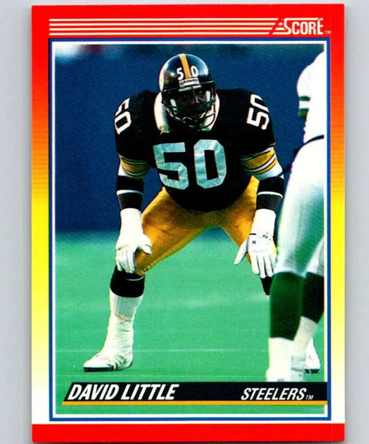 1990 Score #271 David Little NM-MT Pittsburgh Steelers Football Card