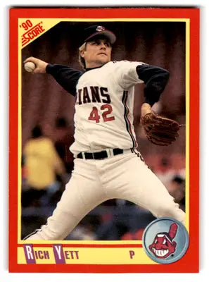 1990 Score #274 Rich Yett NM-MT Indians ID:70064 - Baseball Card Single