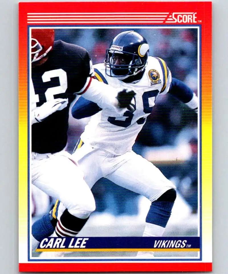 1990 Score #276 Carl Lee NM-MT Minnesota Vikings Football Card - Football Card Single