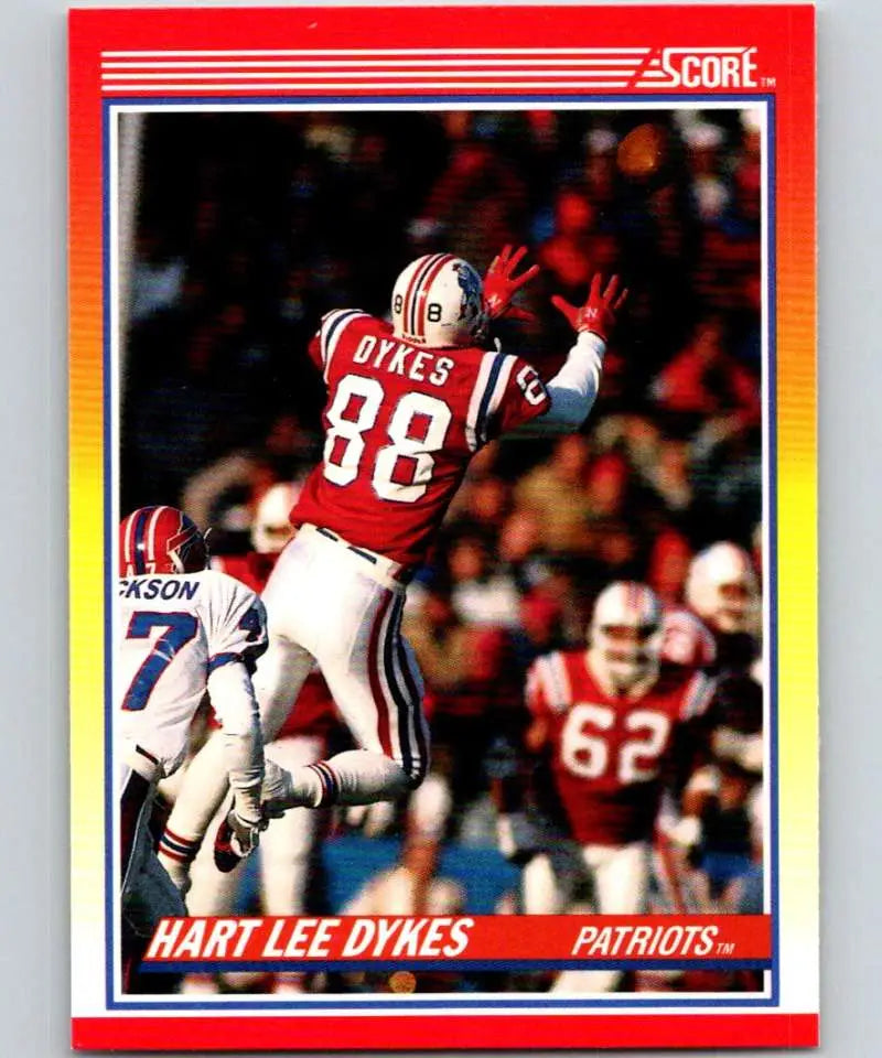 1990 Score #277 Hart Lee Dykes NM-MT New England Patriots Football Card