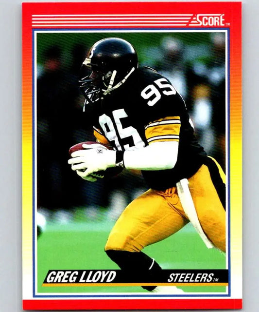 1990 Score #279 Greg Lloyd NM-MT Pittsburgh Steelers Football Card