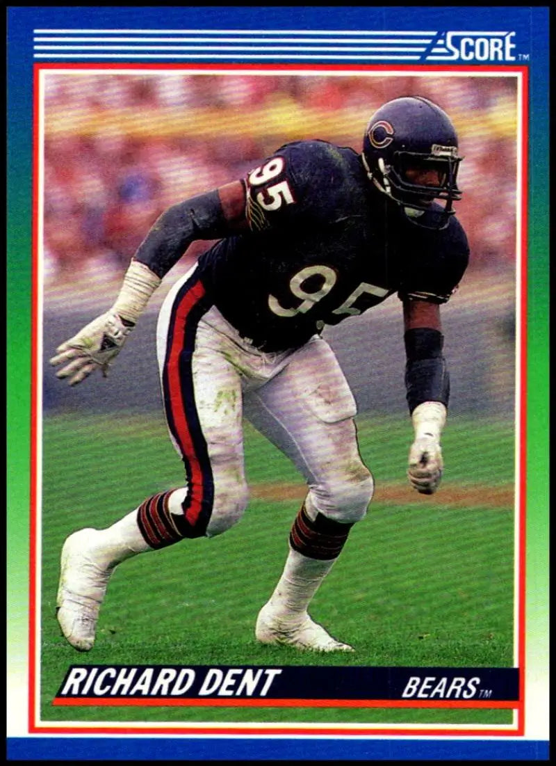 1990 Score #28 Richard Dent NM-MT Chicago Bears Football Card - Football Card Single