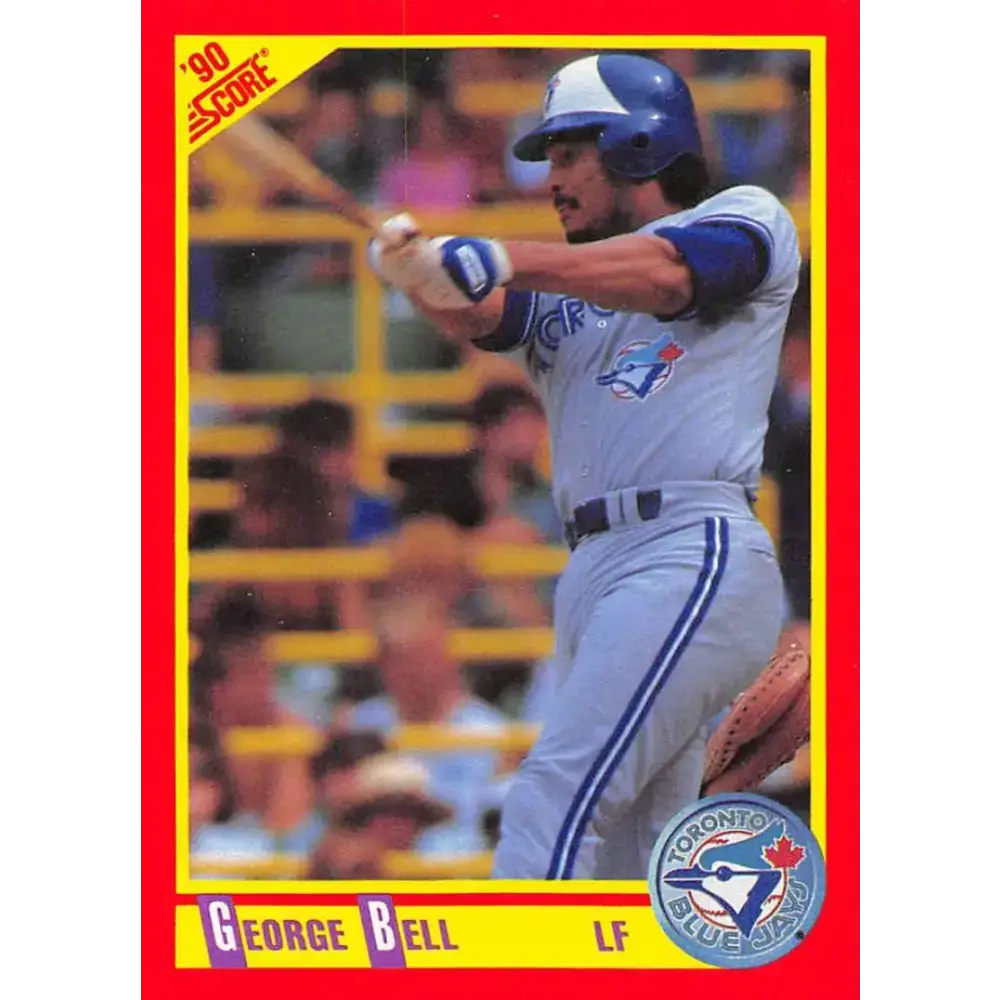 1990 Score #286 George Bell NM-MT Toronto Blue Jays Baseball Card - Baseball Card Single