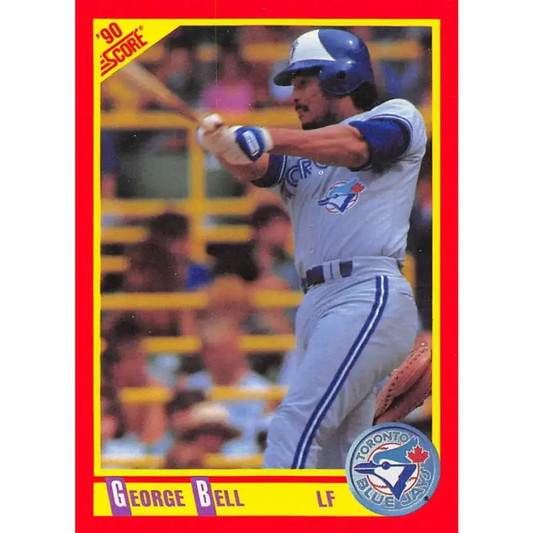 1990 Score #286 George Bell NM-MT Toronto Blue Jays Baseball Card - Baseball Card Single