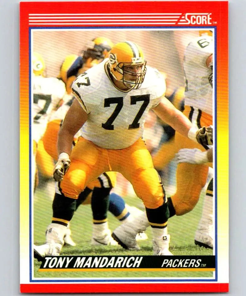 1990 Score #289 Tony Mandarich NM-MT Green Bay Packers Football Card - Football Card Single