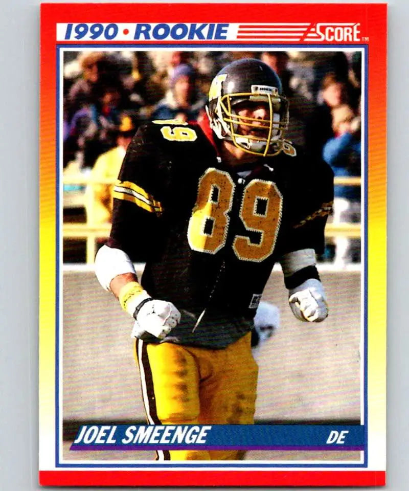 1990 Score #294 Joel Smeenge NM-MT RC Rookie Western Michigan Broncos Football Card - Football Card Single