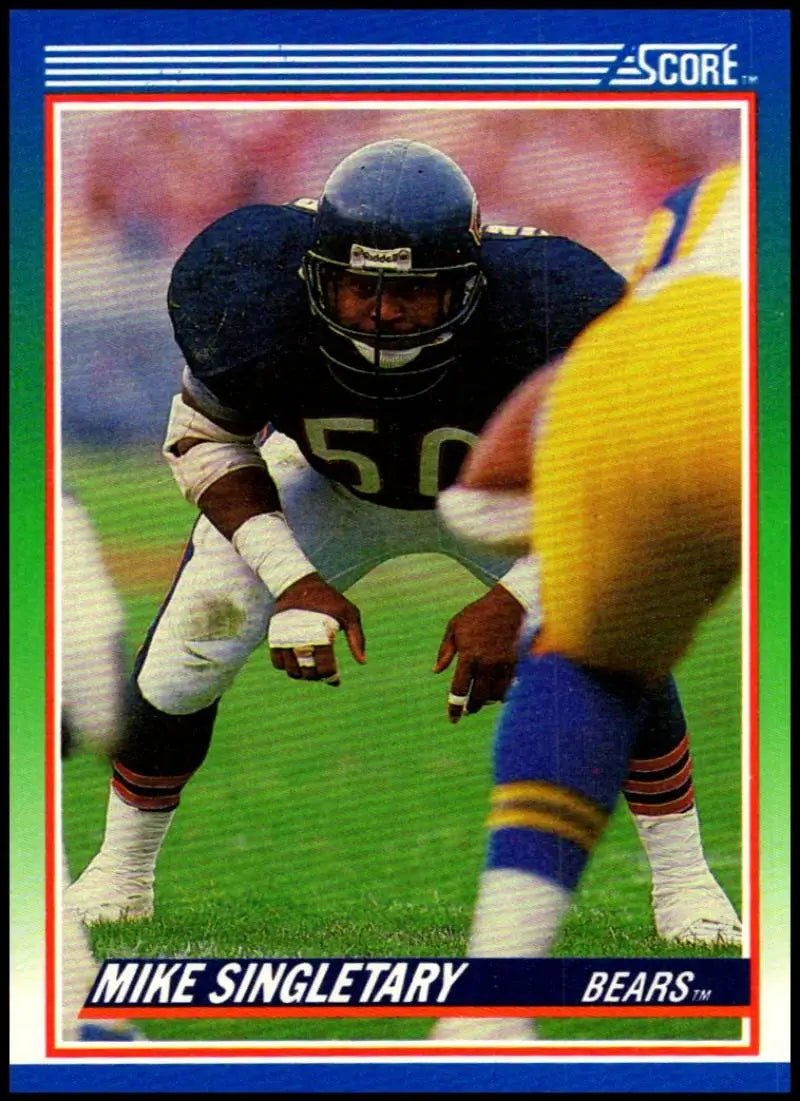 1990 Score #3 Mike Singletary NM-MT Chicago Bears Football Card - Football Card Single