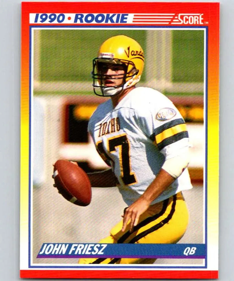 1990 Score #309 John Friesz NM-MT RC Rookie Idaho Vandals Football Card - Football Card Single