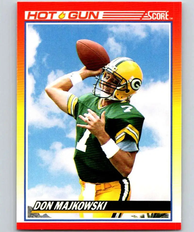 1990 Score #315 Don Majkowski NM-MT Green Bay Packers Football Card - Football Card Single