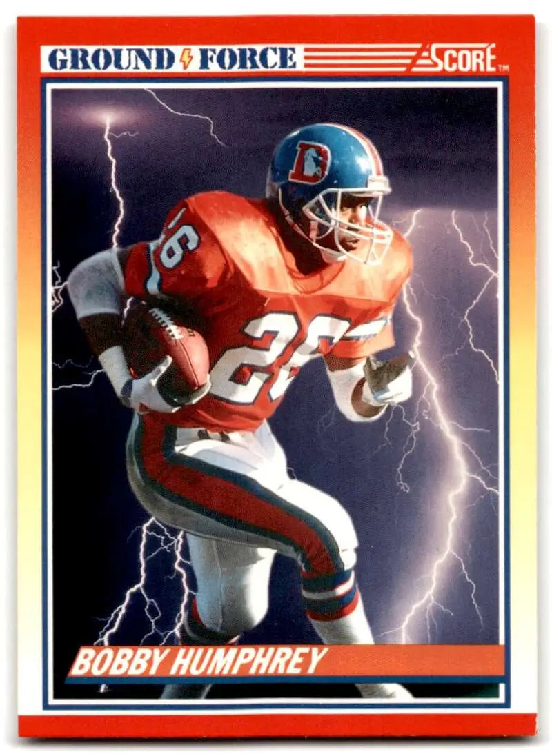 1990 Score #324 Bobby Humphrey NM-MT Denver Broncos Football Card - Football Card Single