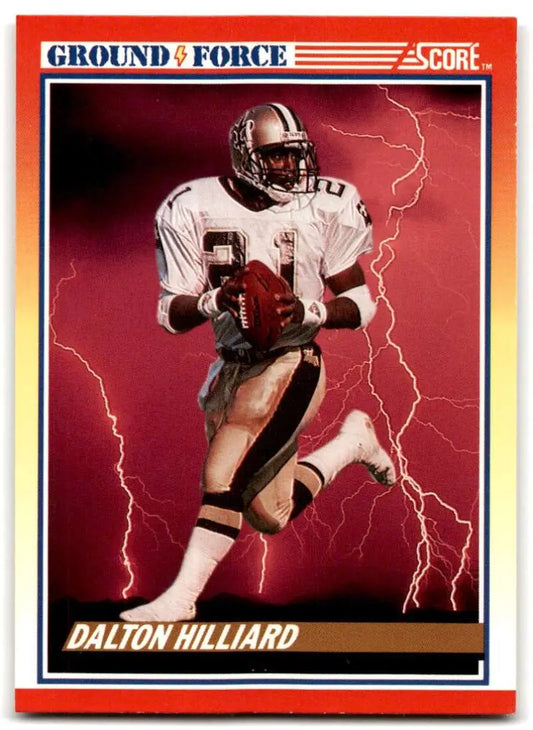 1990 Score #327 Dalton Hilliard NM-MT New Orleans Saints Football Card