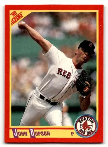 1990 Score #331 John Dopson ID:46416 - Baseball Card Single
