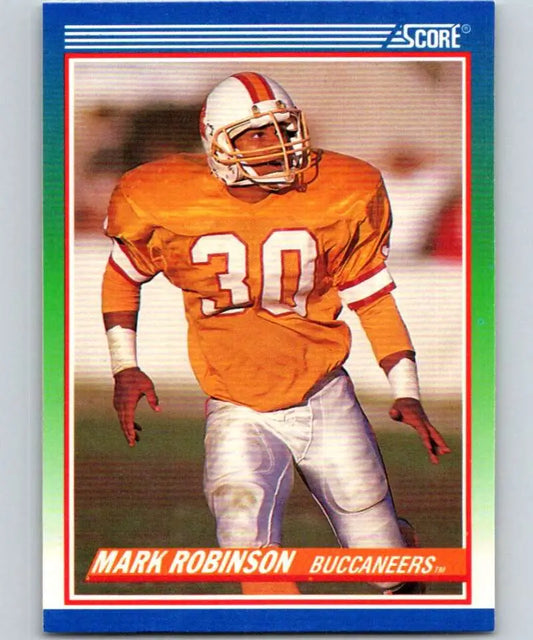 1990 Score #339 Mark Robinson NM-MT Tampa Bay Buccaneers Football Card