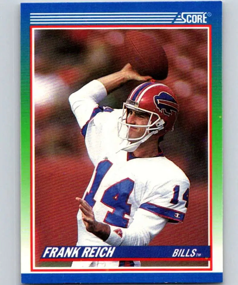 1990 Score #340 Frank Reich NM-MT Buffalo Bills Football Card - Football Card Single