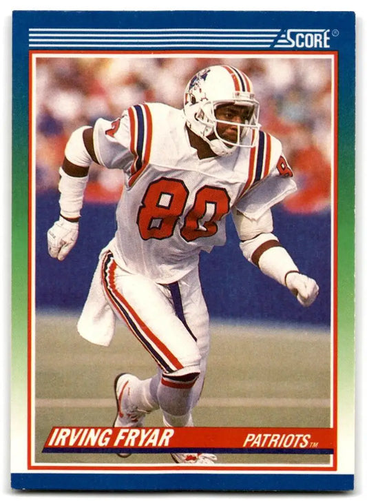 1990 Score #344 Irving Fryar NM-MT New England Patriots Football Card