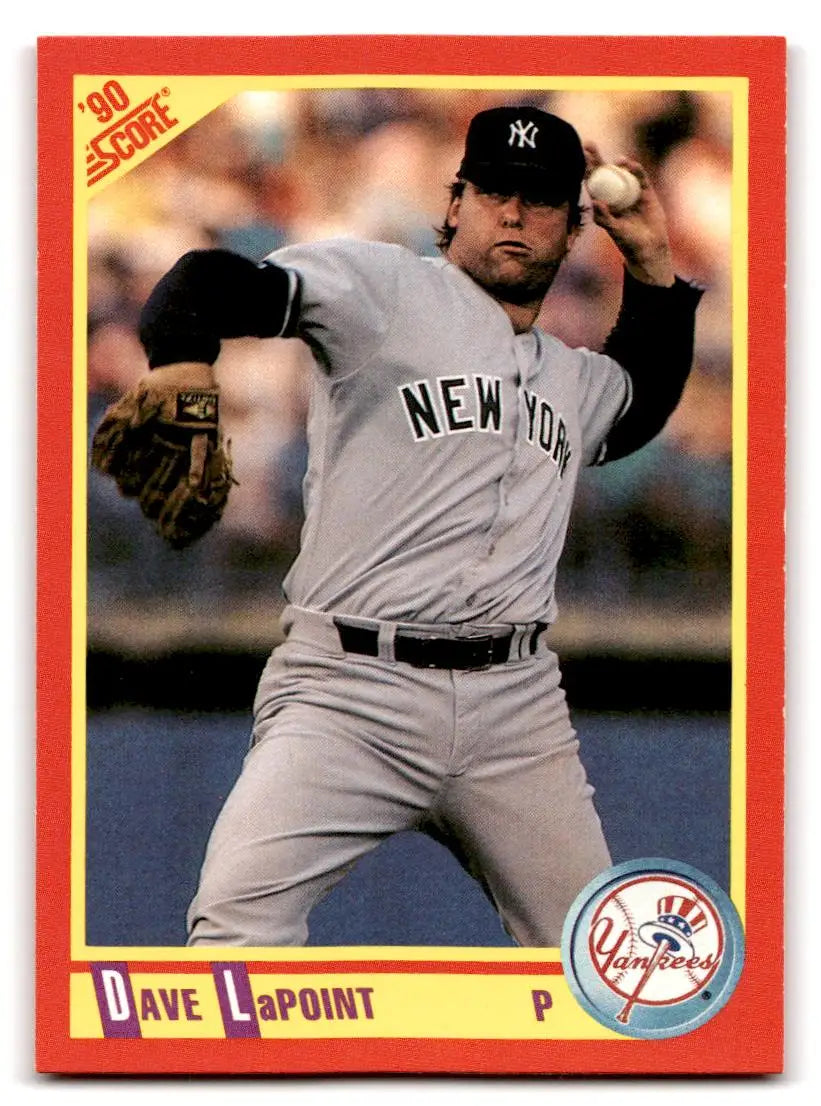 1990 Score #357 Dave LaPoint - Baseball Card Single