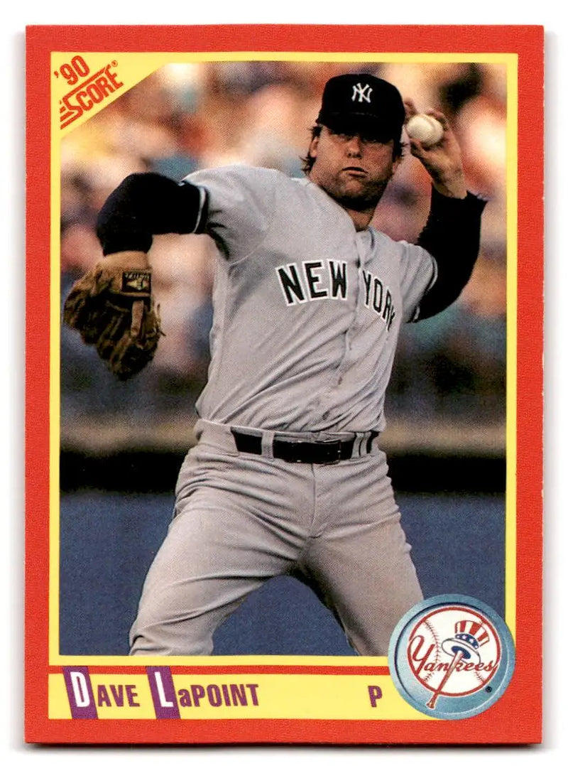 1990 Score #357 Dave LaPoint - Baseball Card Single