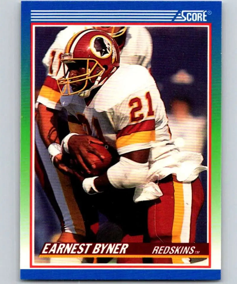 1990 Score #358 Earnest Byner NM-MT Washington Redskins Football Card - Football Card Single