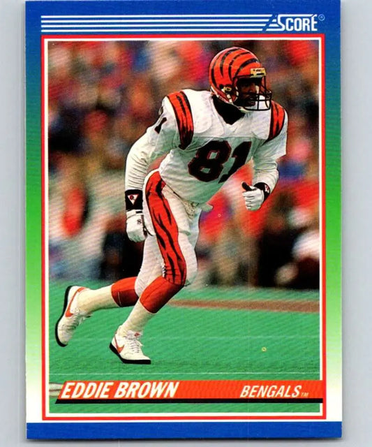 1990 Score #359 Eddie Brown NM-MT Cincinnati Bengals Football Card