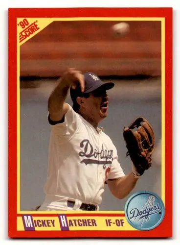 1990 Score #359 Mickey Hatcher ID:46423 - Baseball Card Single
