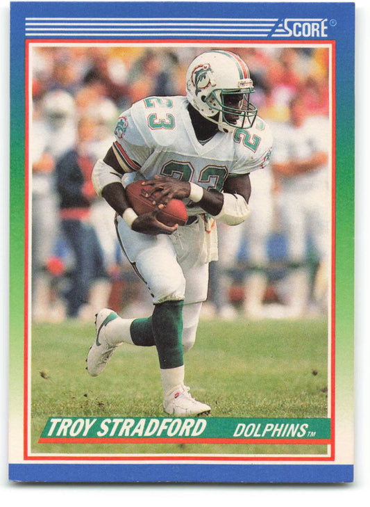 1990 Score #360 Troy Stradford NM-MT Miami Dolphins Football Card