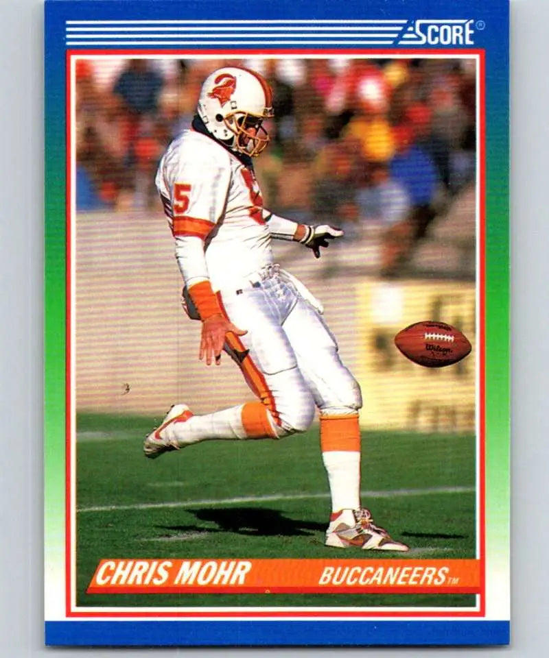 1990 Score #363 Chris Mohr NM-MT RC Rookie Tampa Bay Buccaneers Football Card - Football Card Single