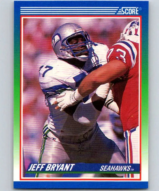 1990 Score #364 Jeff Bryant NM-MT Seattle Seahawks Football Card