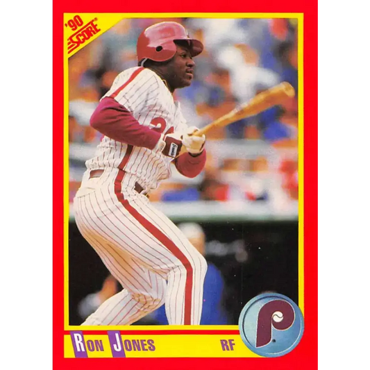 1990 Score #364 Ron Jones NM-MT Philadelphia Phillies Baseball Card - Baseball Card Single