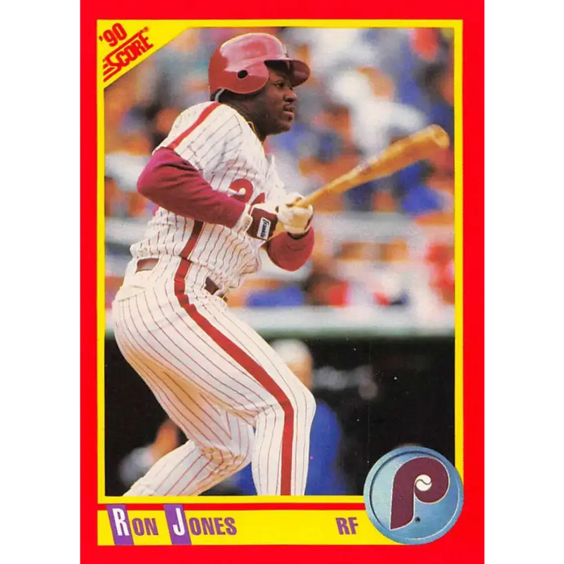 1990 Score #364 Ron Jones NM-MT Philadelphia Phillies Baseball Card - Baseball Card Single