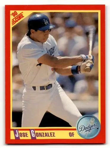 1990 Score #368 Jose Gonzalez ID:46402 - Baseball Card Single