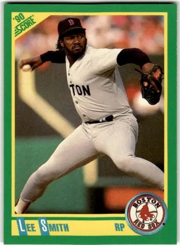 1990 Score #37 Lee Smith ID:46725 ID:46725 - Baseball Card Single