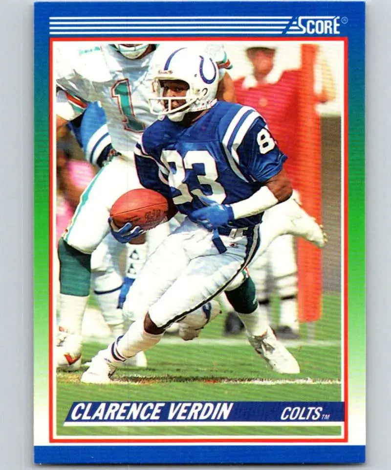 1990 Score #371 Clarence Verdin NM-MT Indianapolis Colts Football Card - Football Card Single
