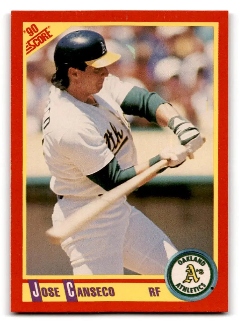 1990 Score #375 Jose Canseco - Baseball Card Single