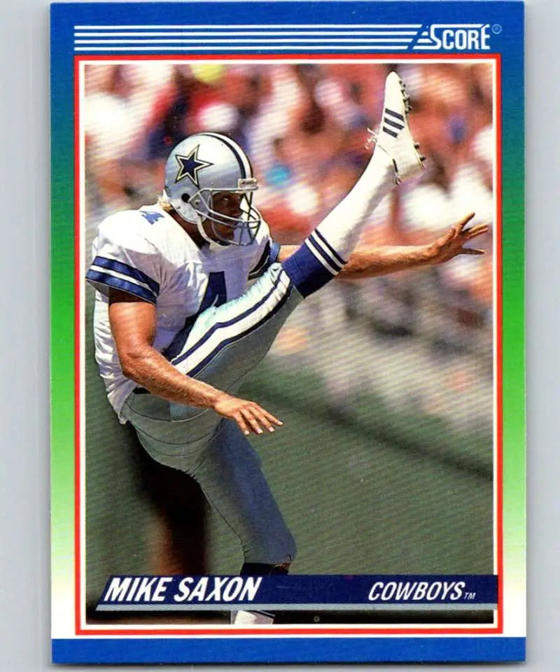 1990 Score #379 Mike Saxon NM-MT Dallas Cowboys Football Card - Football Card Single