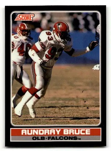 1990 Score #38 Aundray Bruce Atlanta Falcons Football Cards NM-MT ID:62217 - Football Card Single