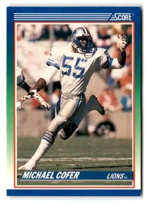 1990 Score #385 Michael Cofer - Football Card Single