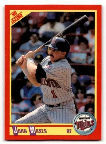 1990 Score #391 John Moses ID:46413 - Baseball Card Single